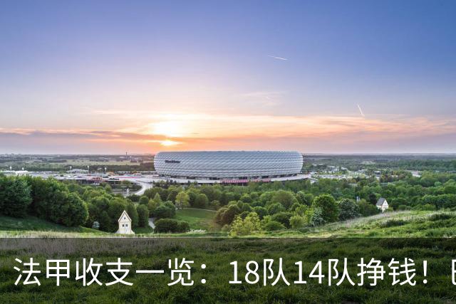 法甲收支一览：18队14队挣钱！巴黎收入3.34亿 升班马勒芒0买0卖